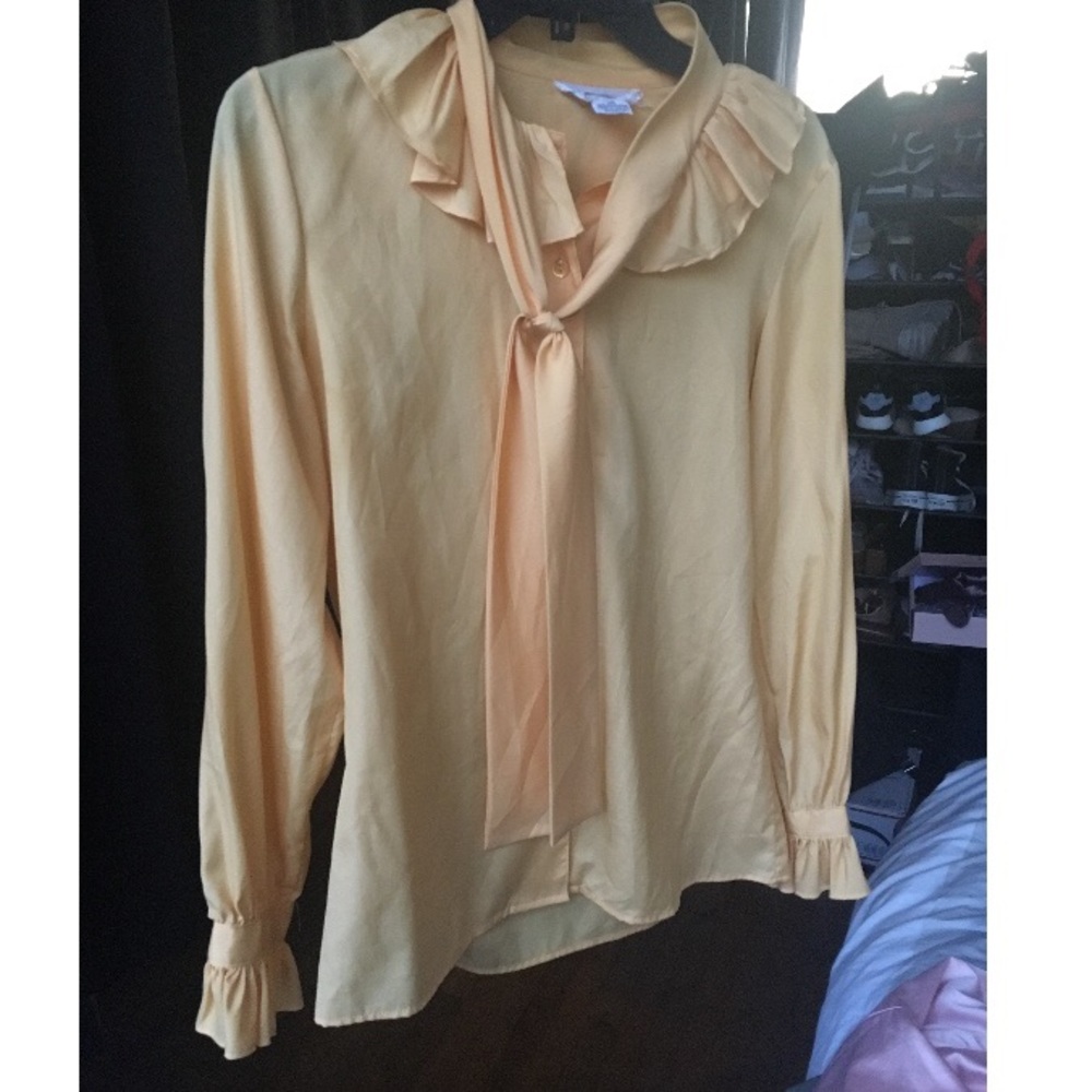 Yellow Under Preppy Top